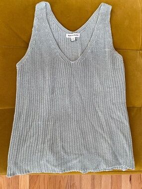 Knit Crochet Tank - Size Small